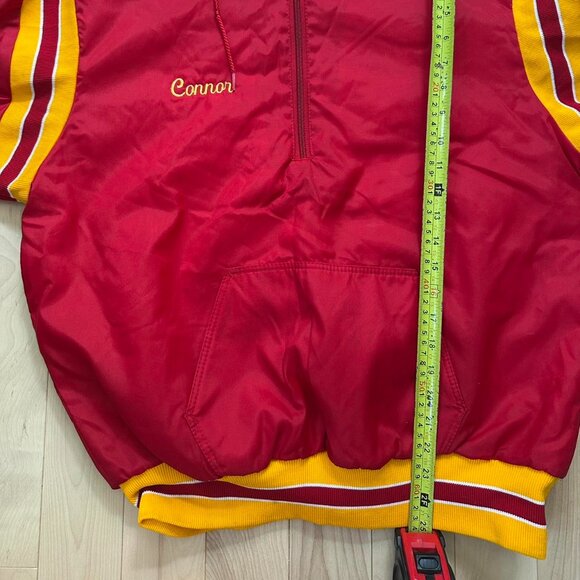 Vintage Chiefs Football Jacket – Red/Yellow Pullover (M, Made in USA) - Picture 6 of 8